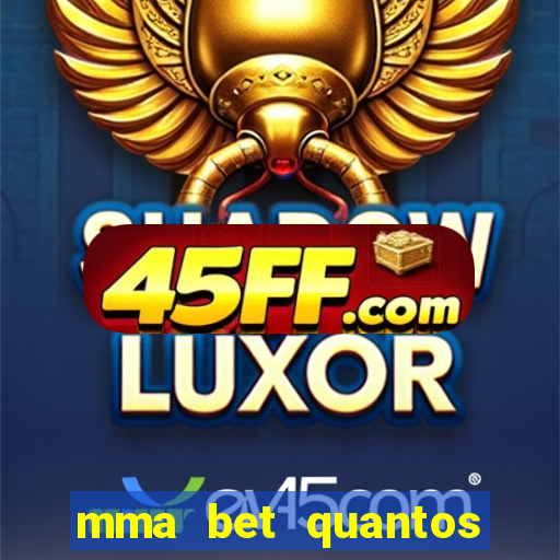 mma bet quantos saques por dia